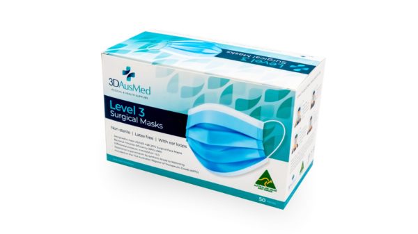 50 pack - Level 3 Surgical Mask - Ear loop
