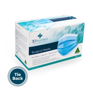 Level 3 Surgical Mask - Tie Back - 50 pack